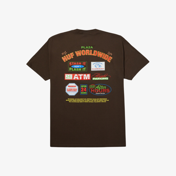 mens huf promo s/s tee (bison)