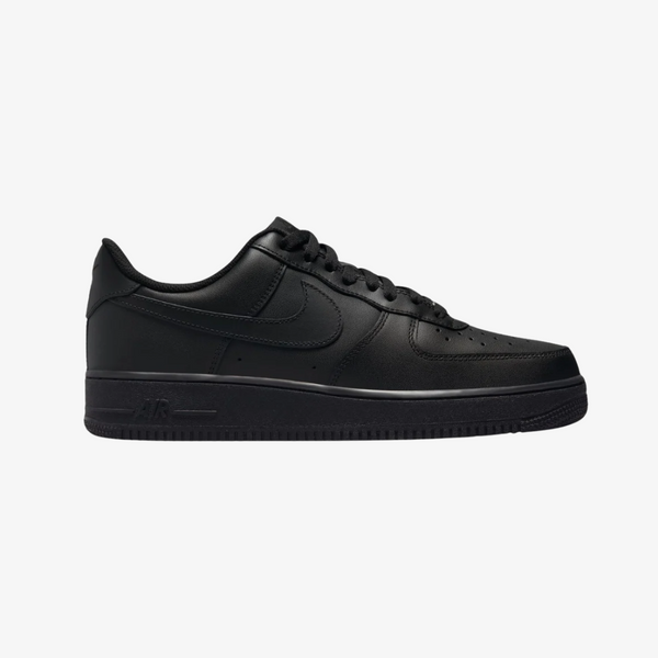mens nike air force 1 low (black)