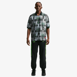 mens nike dri fit s/s soccer jersey nigeria (black/pine green)