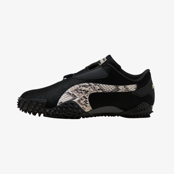 mens puma x a$ap rocky mostro og pony hair (puma black/desert dust)