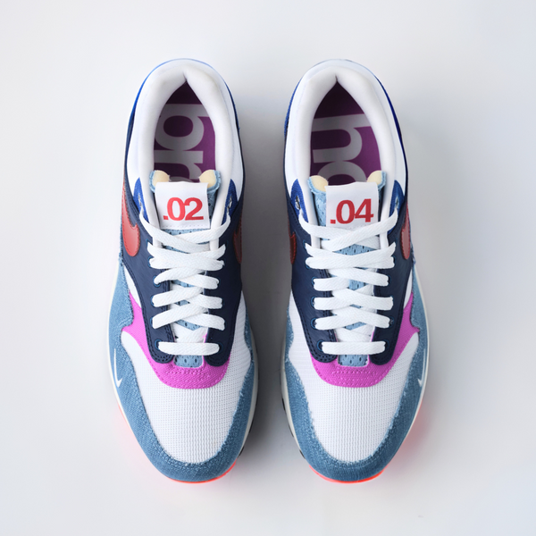 online mens pg x nike air max 1 sp (white/sport red/varsity royal)