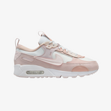 womens nike air max 90 futura (summit white/ light soft pink)