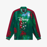 mens adidas x brain dead l/s jersey (red/bold green/blue)