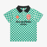 kids billionaire boys club s/s polo (white asparagus)