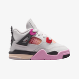 toddler jordan 4 retro (off white/fire pink-anthracite)