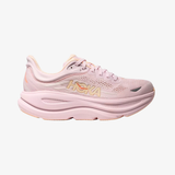 womens hoka bondi 9 (lilac cream/tangerine glow)