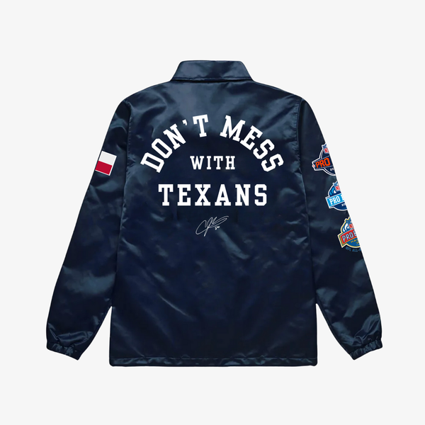 mens mitchell & ness x premiumgoods houston texans collared satin