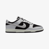 mens nike dunk low retro (metallic silver)