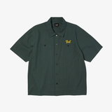 mens huf fantasies s/s work shirt (marine)