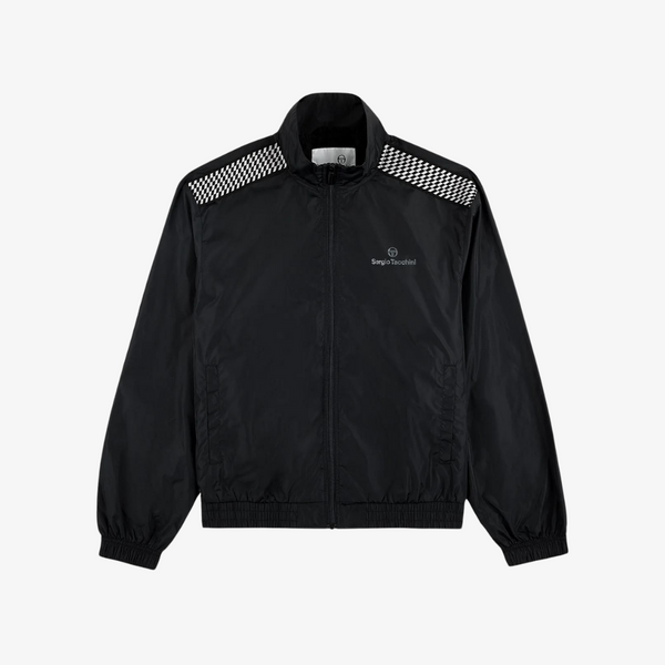 mens sergio tacchini dama track jacket (black beauty)