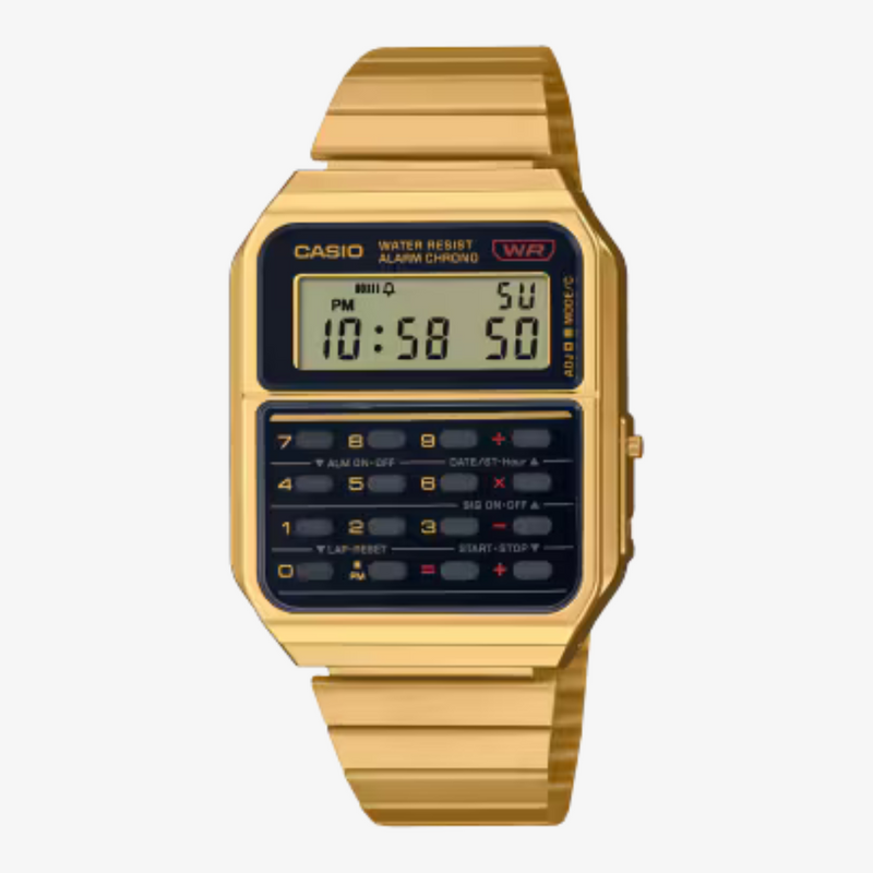 casio vintage watch (gold)