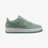 gradeschool nike air force 1 low (steam/summit white)
