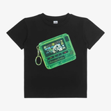 kids billionaire boys club beep s/s tee (black)