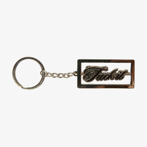 huf emblem keychain (silver)