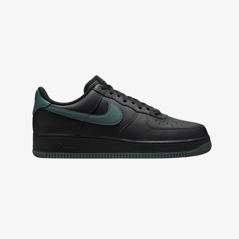 mens nike air force 1 low (black/vintage green)