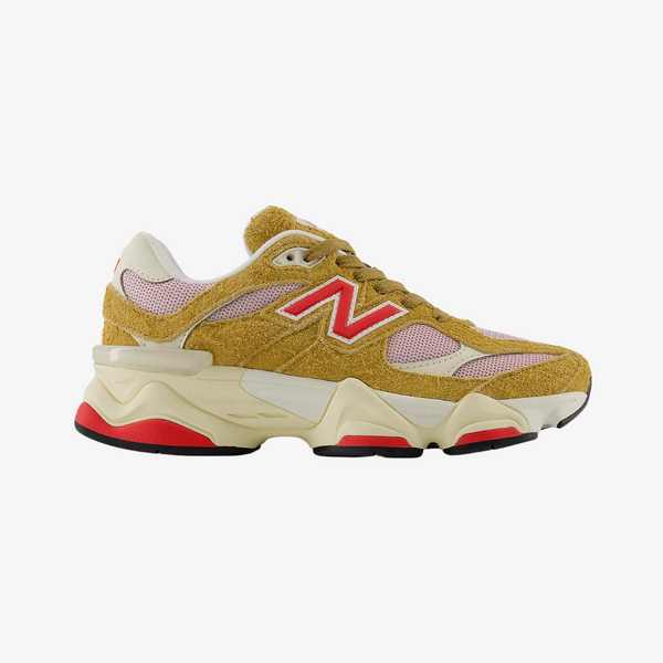 gradeschool new balance 9060 (great plains/true red)