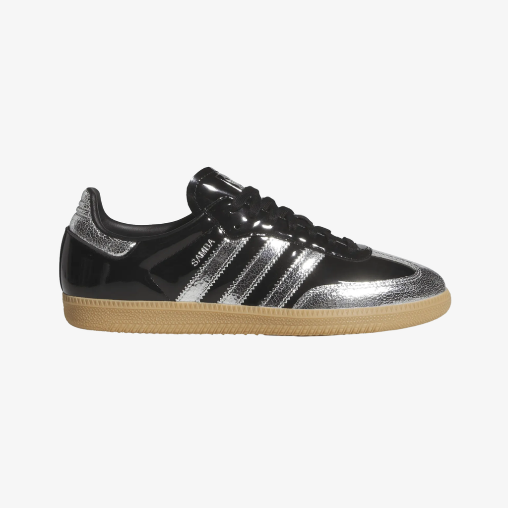mens adidas samba og (core black/silver metallic) – Premium Goods