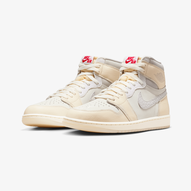 mens jordan 1 retro high og (sail/university red)