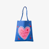 ban.do canvas tote pastries and books