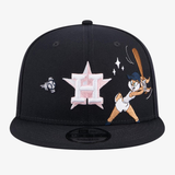 new era houston astros lola bunny swing 9fifty snapback (navy)