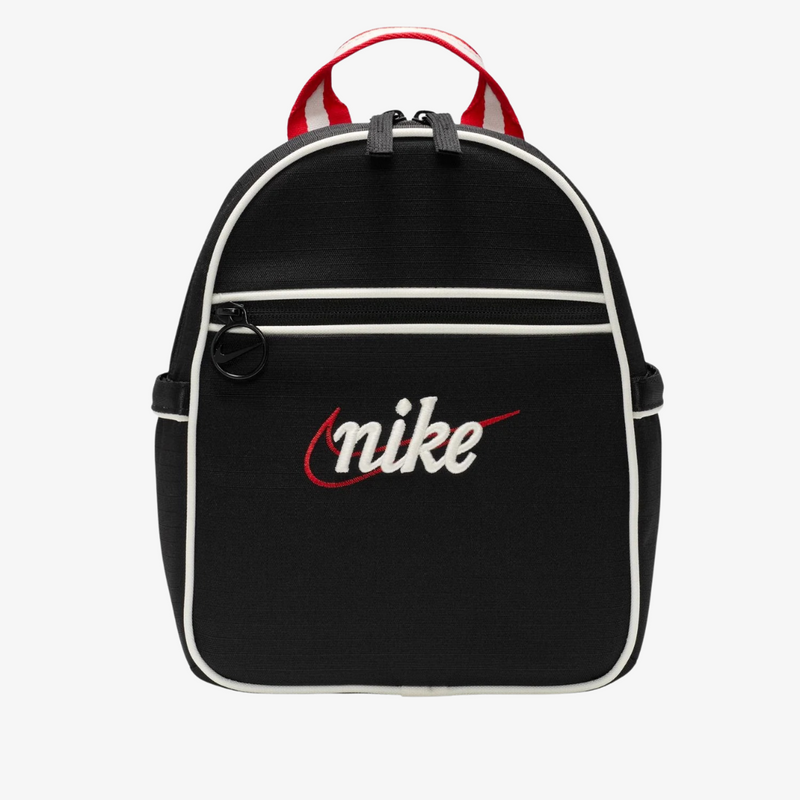 nike sportswear futura 365 mini backpack 6L (black/university red)