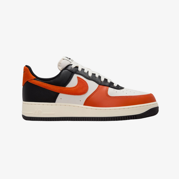 mens nike air force 1 07 lv8 (black/vintage coral)