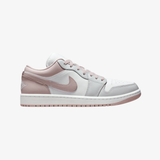 womens jordan 1 low (particle rose/enigma stone)