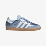 gradeschool adidas samba og (clear sky/white)