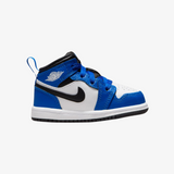 toddler jordan 1 mid (game royal/black)