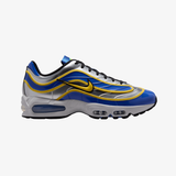mens nike air max joga bonito r9 (metallic silver/varsity maize)