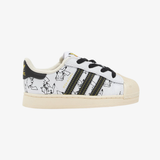 toddler adidas x pokemon superstar II(white/core black/gold metallic)