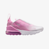 preschool nike air max 270 (pink rise/white)