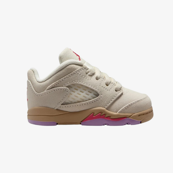 toddler jordan 5 retro low (pale ivory)
