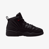 preschool jordan 12 retro (black/varsity red)