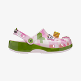gradeschool crocs minecraft pink classic clog (cherry blossom)