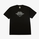 mens huf x marvel venom protector s/s tee (black)