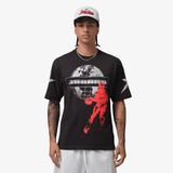 mens jordan graphic s/s tee (off noir)