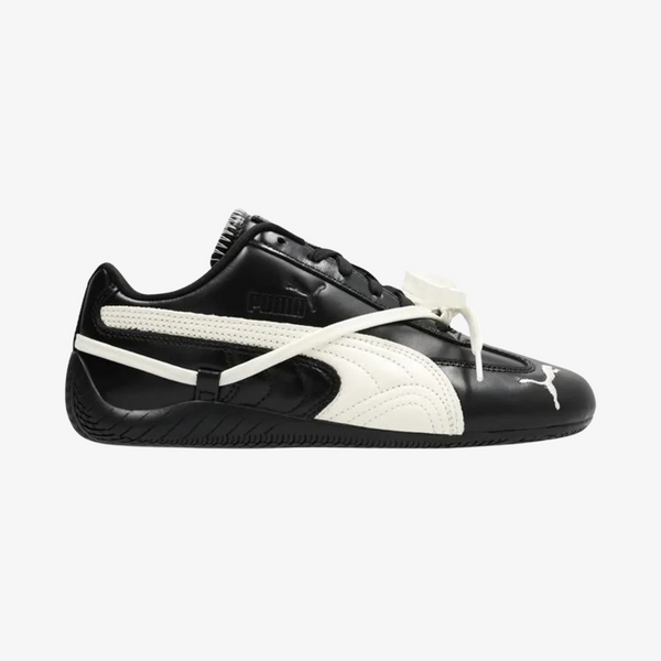 womens puma speedcat prm x rose (black/white)