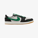 mens jordan 1 retro low og (phantom/pine green-black)