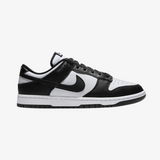 mens nike dunk low (white/black)