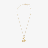melody eshani golden cherry necklace (gold)