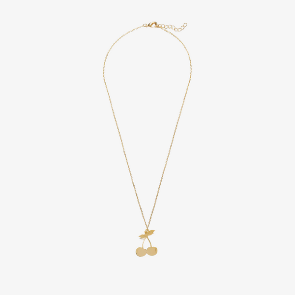 melody eshani golden cherry necklace (gold)