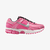 womens nike zoom vomero 5 (pink glow/metallic silver)