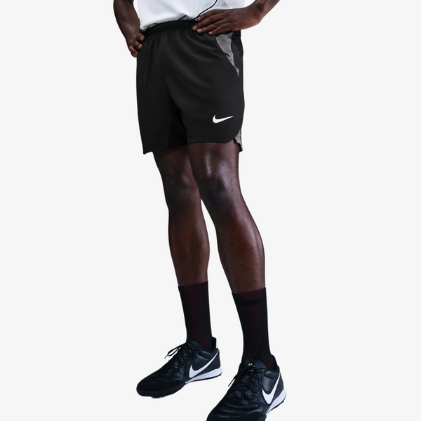 mens nike total 90 dri-fit soccer shorts (black/graphite)