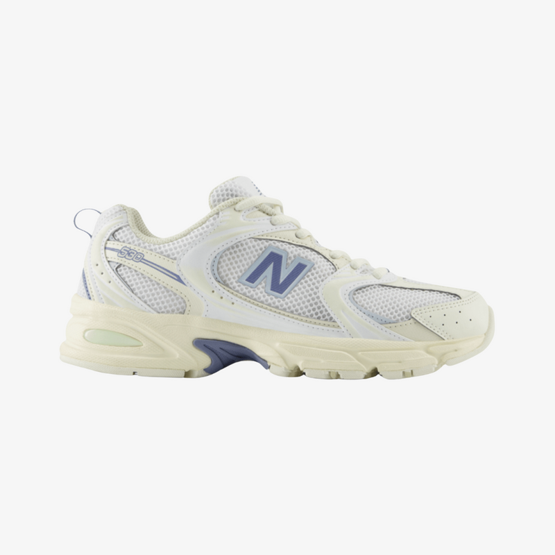 mens new balance 530 (white/angora)