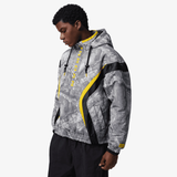mens jordan brooklyn realtree jacket (white/black/bright citron)