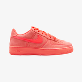 gradeschool nike air force 1 suede (hot lava)
