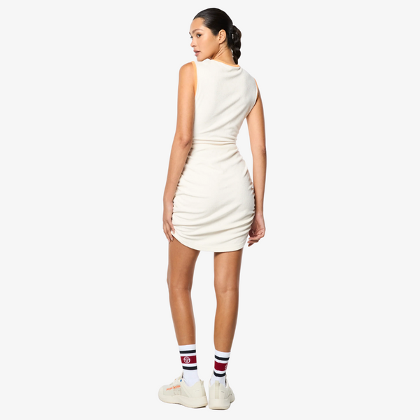 womens sergio tacchini edda dress (gardenia)