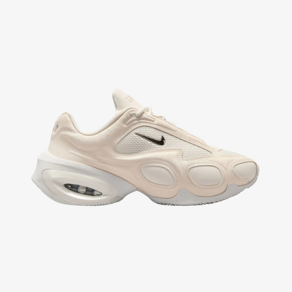 womens nike air max muse (sail/metallic silver)