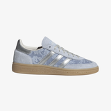 womens adidas x liberty london handball spezial (crystal sky/silver metallic)
